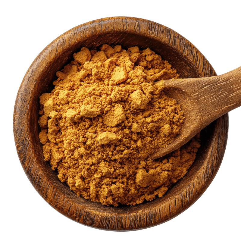 pile of indian spices for the roasted cashews, acting as a favicon